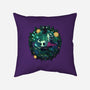 The Knight And The Hornet-none removable cover w insert throw pillow-Ca Mask