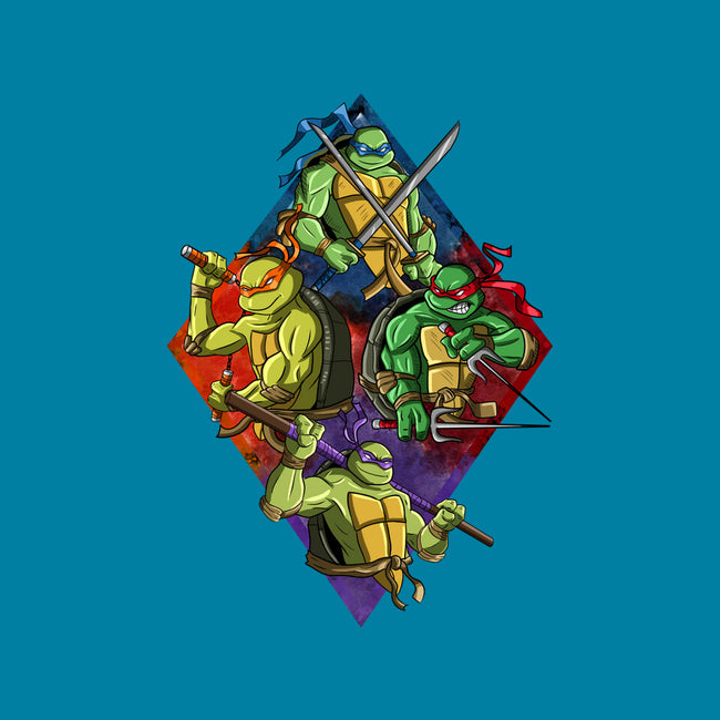 The Turtle Brothers-womens basic tee-nickzzarto