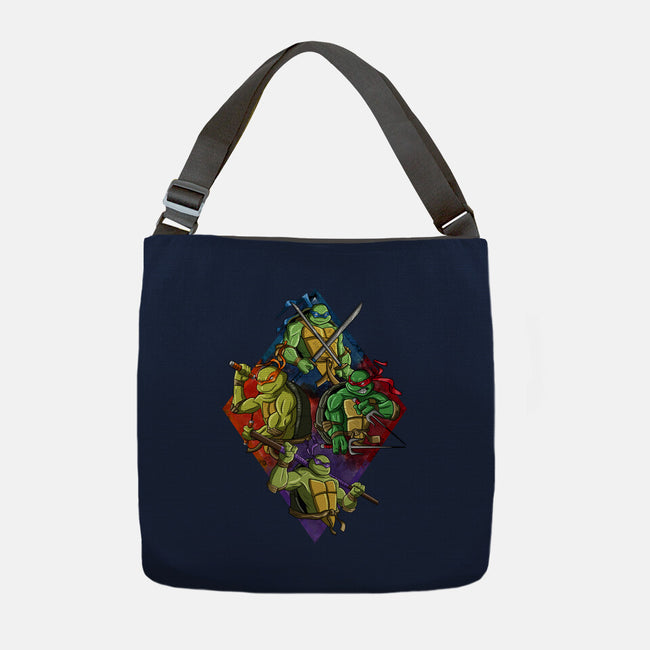 The Turtle Brothers-none adjustable tote bag-nickzzarto