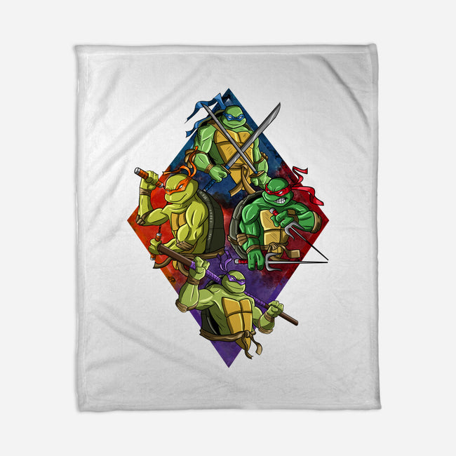 The Turtle Brothers-none fleece blanket-nickzzarto