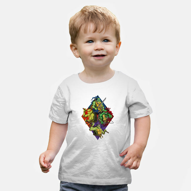 The Turtle Brothers-baby basic tee-nickzzarto