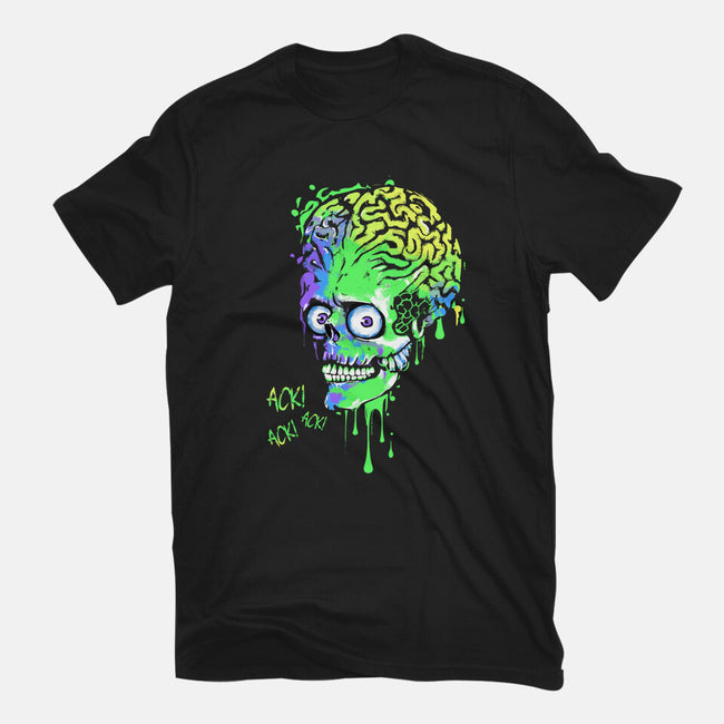 Colorful Martian-womens basic tee-IKILO