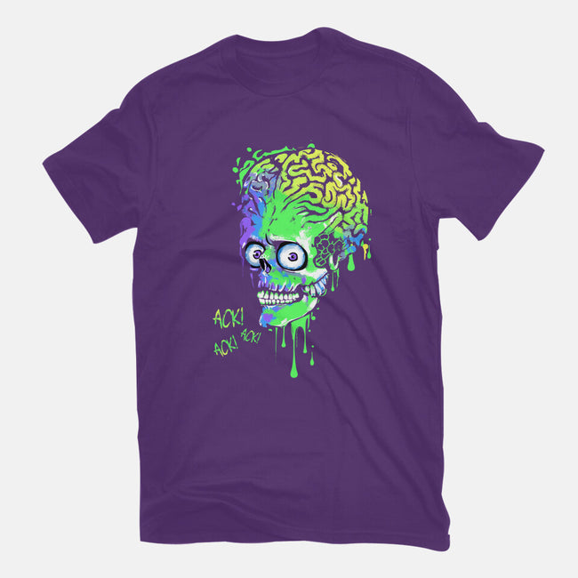 Colorful Martian-womens fitted tee-IKILO