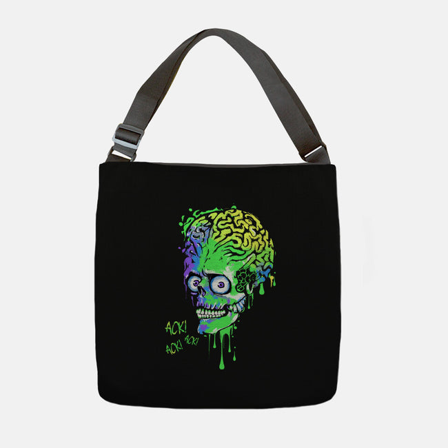 Colorful Martian-none adjustable tote bag-IKILO