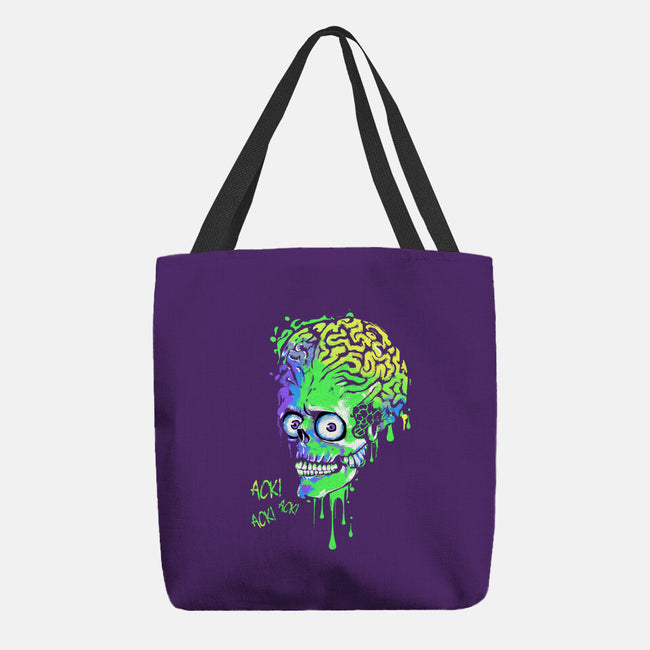 Colorful Martian-none basic tote bag-IKILO