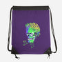 Colorful Martian-none drawstring bag-IKILO