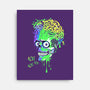 Colorful Martian-none stretched canvas-IKILO