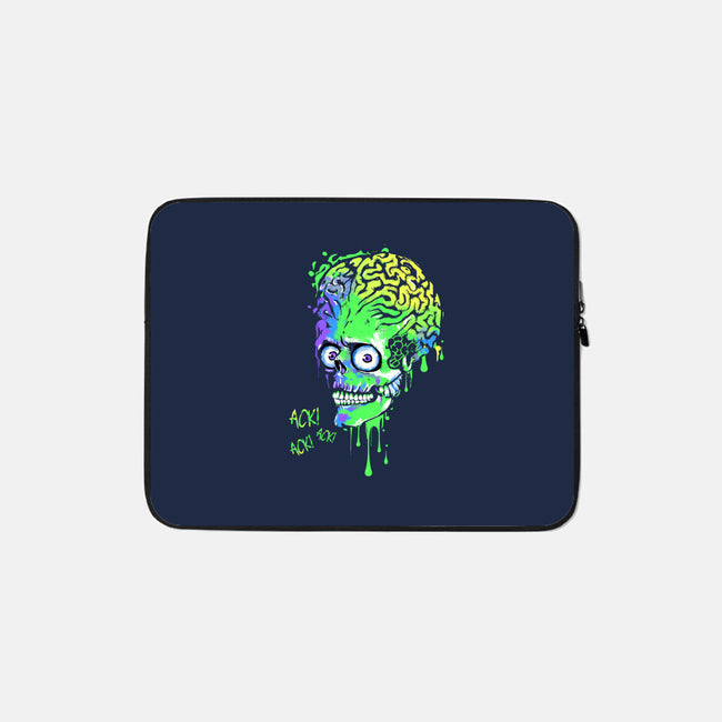 Colorful Martian-none zippered laptop sleeve-IKILO