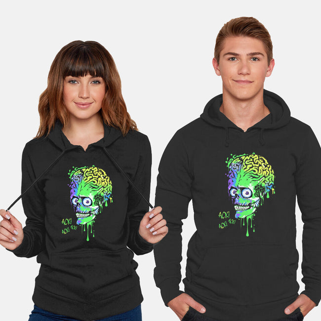 Colorful Martian-unisex pullover sweatshirt-IKILO