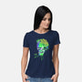 Colorful Martian-womens basic tee-IKILO