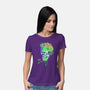Colorful Martian-womens basic tee-IKILO