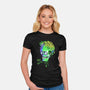 Colorful Martian-womens fitted tee-IKILO