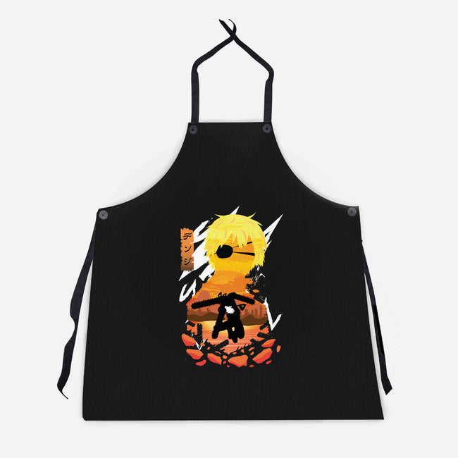 Chainsaws-unisex kitchen apron-SwensonaDesigns