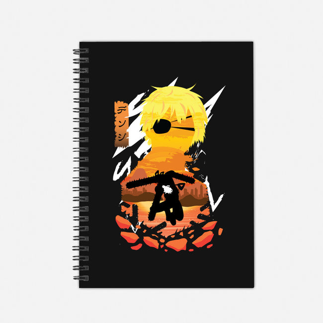 Chainsaws-none dot grid notebook-SwensonaDesigns