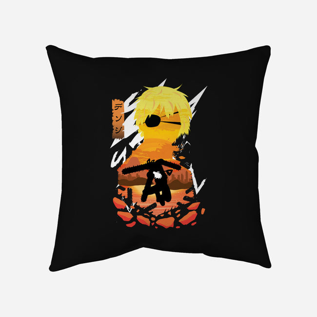 Chainsaws-none removable cover throw pillow-SwensonaDesigns
