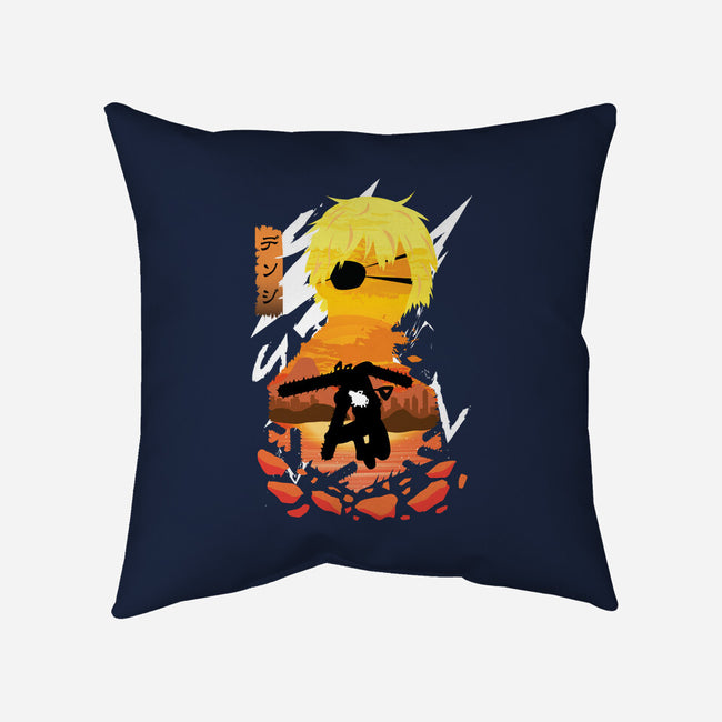 Chainsaws-none removable cover throw pillow-SwensonaDesigns