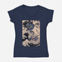 Kaizoku-womens v-neck tee-Zody