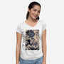 Kaizoku-womens v-neck tee-Zody