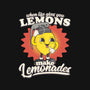 Lemons To Lemonades-unisex baseball tee-RoboMega