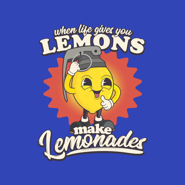 Lemons To Lemonades-none beach towel-RoboMega