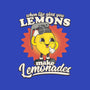 Lemons To Lemonades-womens fitted tee-RoboMega