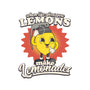 Lemons To Lemonades-none polyester shower curtain-RoboMega