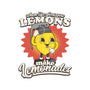 Lemons To Lemonades-none adjustable tote bag-RoboMega