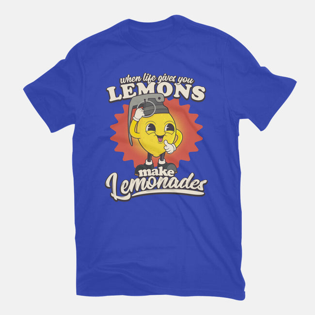 Lemons To Lemonades-unisex basic tee-RoboMega