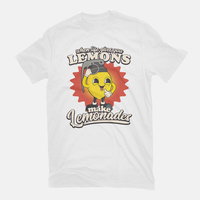 Lemons To Lemonades-youth basic tee-RoboMega
