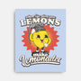Lemons To Lemonades-none stretched canvas-RoboMega