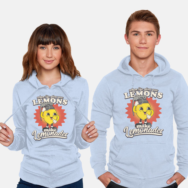 Lemons To Lemonades-unisex pullover sweatshirt-RoboMega