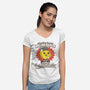 Lemons To Lemonades-womens v-neck tee-RoboMega