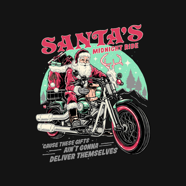 Santa's Midnight Ride-none matte poster-momma_gorilla