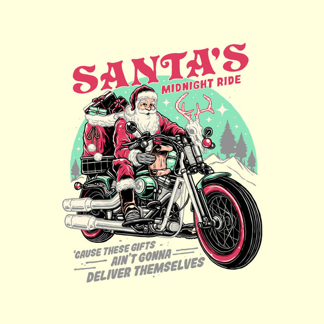 Santa's Midnight Ride-none beach towel-momma_gorilla