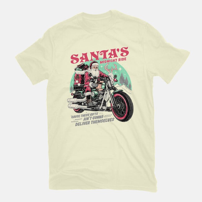 Santa's Midnight Ride-mens basic tee-momma_gorilla