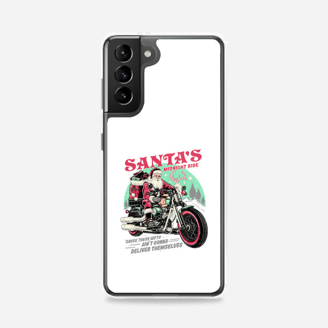 Santa's Midnight Ride-samsung snap phone case-momma_gorilla
