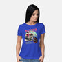 Santa's Midnight Ride-womens basic tee-momma_gorilla