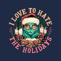 Love To Hate The Holidays-none adjustable tote bag-momma_gorilla