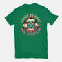 Love To Hate The Holidays-womens fitted tee-momma_gorilla