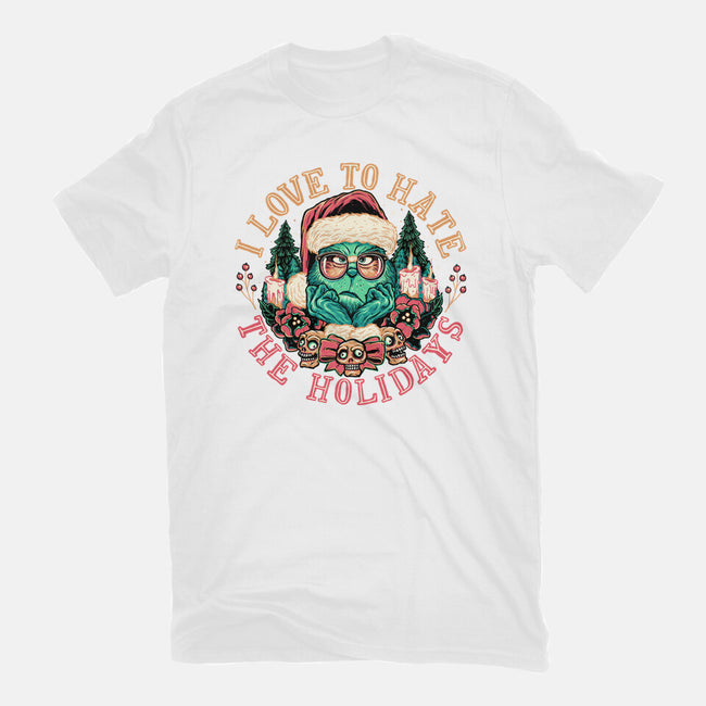 Love To Hate The Holidays-mens premium tee-momma_gorilla
