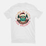 Love To Hate The Holidays-womens fitted tee-momma_gorilla