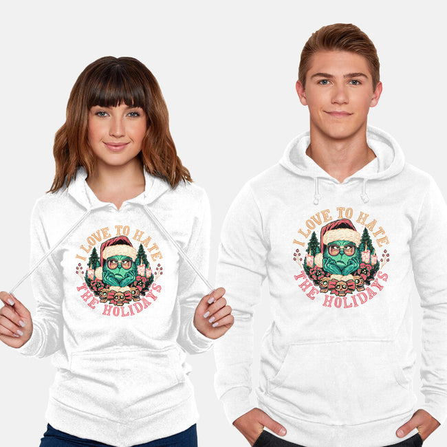 Love To Hate The Holidays-unisex pullover sweatshirt-momma_gorilla