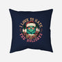 Love To Hate The Holidays-none removable cover w insert throw pillow-momma_gorilla