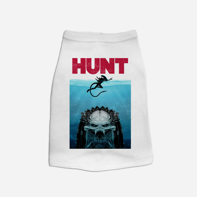 Hunt-dog basic pet tank-clingcling