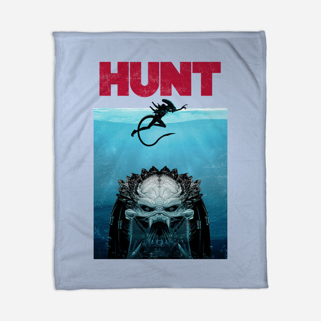 Hunt-none fleece blanket-clingcling