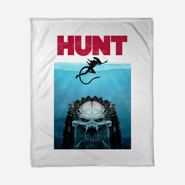 Hunt-none fleece blanket-clingcling