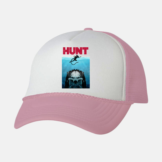 Hunt-unisex trucker hat-clingcling