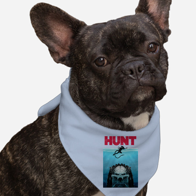 Hunt-dog bandana pet collar-clingcling