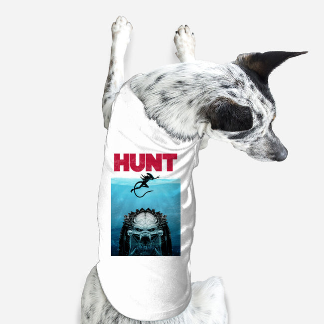 Hunt-dog basic pet tank-clingcling
