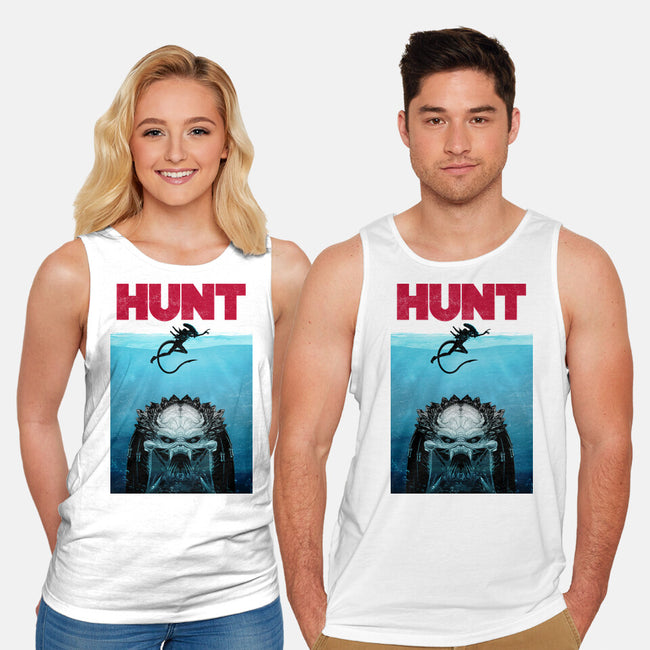 Hunt-unisex basic tank-clingcling